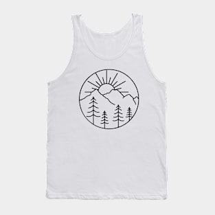 Camping Hiking Nature Lover Gift Tank Top